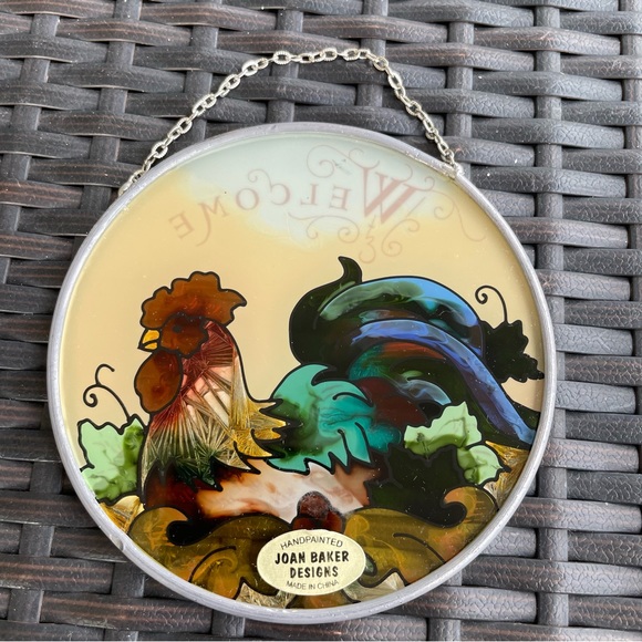 Joan Baker Design Rooster Suncatcher (NWOT) - Picture 4 of 8